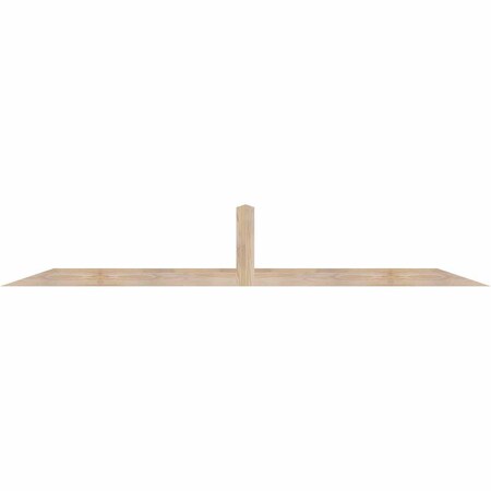 Ekena Millwork Portland Smooth Timber Gable Bracket, Douglas Fir, 96"W x 16"H x 1 1/2"D x 3 1/2"F, 4/12 Pitch GBW096X16X0204POR00SDF